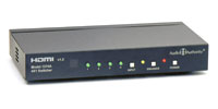Audio Authority 1374 4x1 HDMI v1.3 Switcher with HDCP, IR Remote