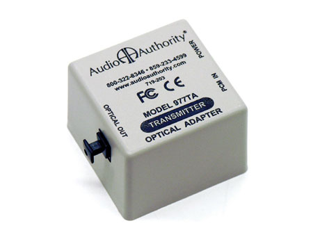 Audio Authority 977TPO Coaxial to TOSLink Optical Digital Audio Converter