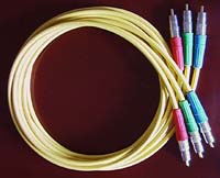 Canare LV-61S Component Video Cable Set (yellow jacket)