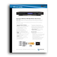 DVDO iScan VP30 Datasheet - click to download PDF