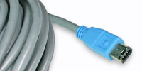 Gefen Firewire Cables, 15 foot, gray/blue
