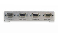 Gefen EXT-VGA-145 1:4 VGA Hub back panel