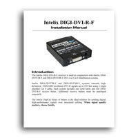 Intelix DIGI-DVI-R-F DVI Receive Balun - Extra Receiver for Intelix Twisted-Pair Distribution Systems - Manual (click to download PDF)