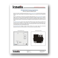 Intelix DIGI-HD-IR3 HDMI and IR Balun - HDMI v.1.3b and IR over Twisted-Pair Extender System - Specs (click to download PDF)