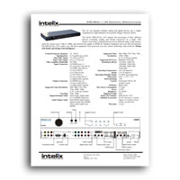 Intelix DIGI-SCAL-11X2 spec sheet - click to download PDF