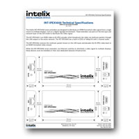Intelix INT-IPEX1002  HDMI over IP Extender System, Spec Sheet