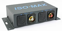 Jensen Transformers SC-2NR ISO-MAX Stereo Speaker to Line Converter with Ground Loops Isolation