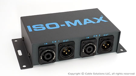 Jensen Transformers SS-2SX ISO-MAX Stereo Speaker to Line converter
