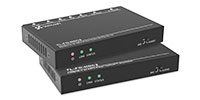 TechLogix Networx TL-FO-HDC2 HDMI 2.0 and Control over Fiber Optic Cable Extender