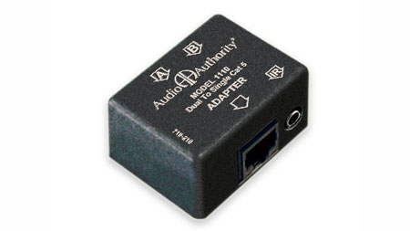 Audio Authority 1110 2-to-1 Cat5 Converter