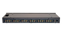 Audio Authority 1173BK AVAtrix Multi-Zone Audio Router w/ Volume Control, back panel