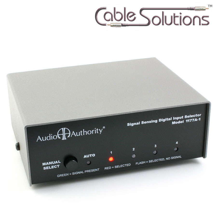 ALPHA ONCEGA OTON オーディオインターフェース Audio Authority 1177A-1 Digital Audio Switch / Digital Audio
