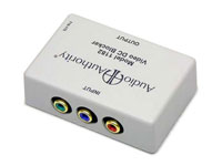 Audio Authority 1182  input side