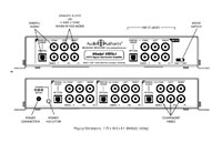 Audio Authority 1185ci Line Drawing