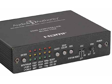 Audio Authority 1322 HDMI EDID Controller