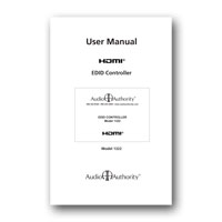 Audio Authority 1322 manual in PDF format
