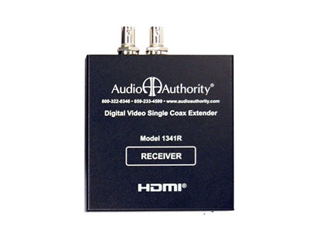 The Audio Authority 1341R HDMI over Coax Receiver