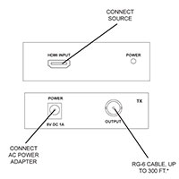 Audio Authority1341T Transmitter Drawing