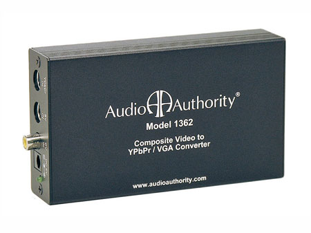 Audio Authority 1362 Compoiste/S-Video to Component/VGA Converter