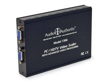 Audio Authority 1366 PC / HD Scaler with Advanced Video Processing