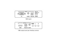 Audio Authority 1385 panel drawings