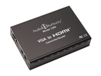 Audio Authority 1385 VGA to HDMI Scaler with Advanced Video Processing - top view