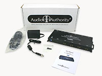 Audio Authority 1398C, included items