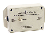 Audio Authority 2401 Signle-Channel UTP Surge Suppressor - Click to see product page