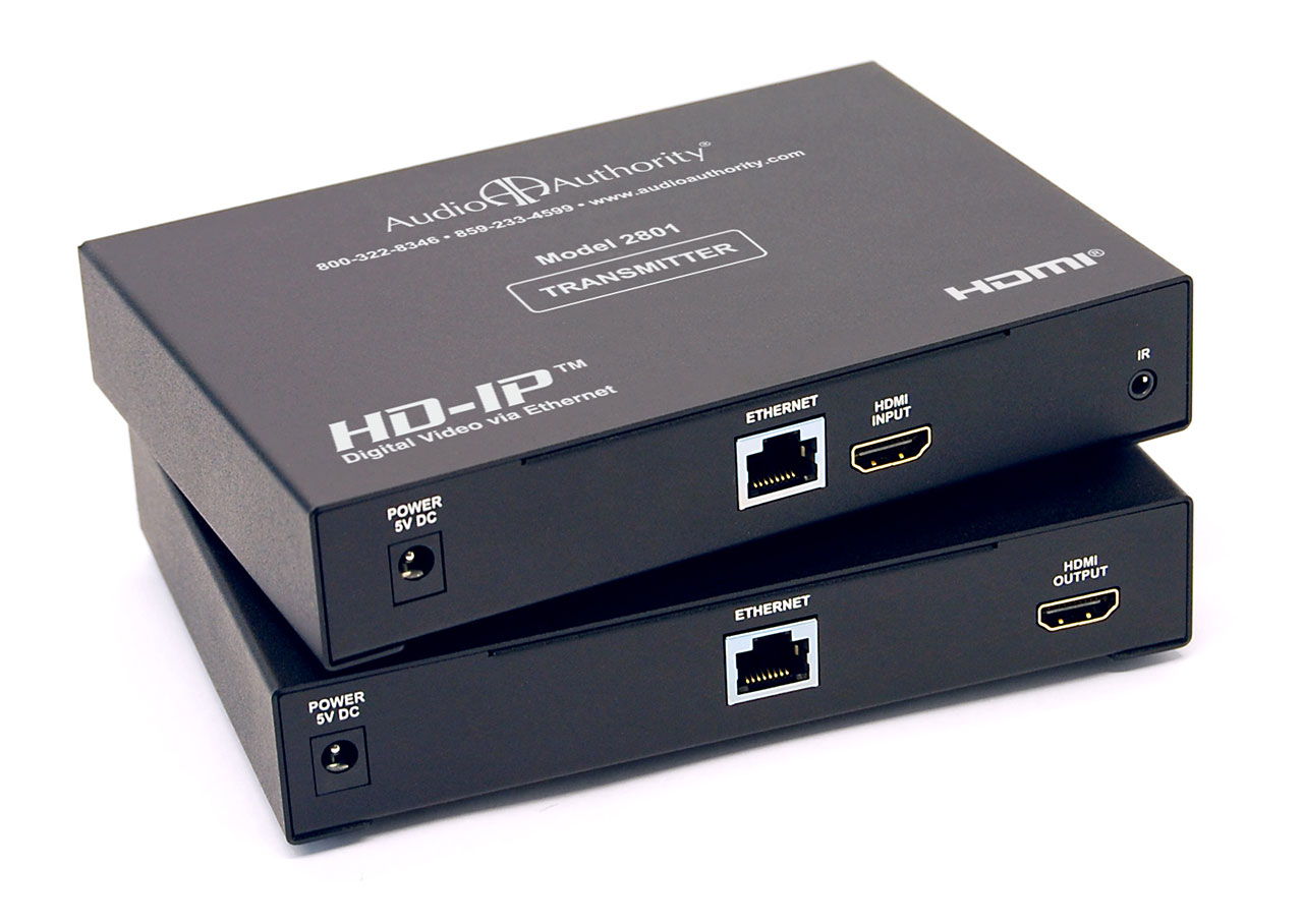 Audio Authority 2800 Series HDIP HDMI over Gigabit IP Video