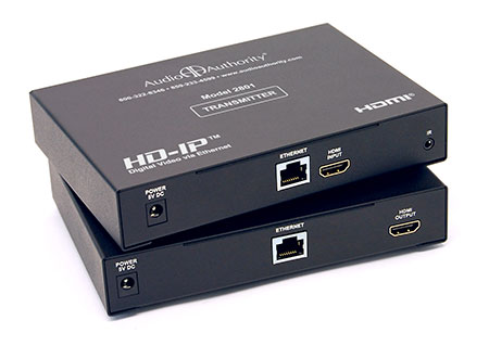 Audio Authority 2800 HDMI over Gigabit IP Video Distribution System