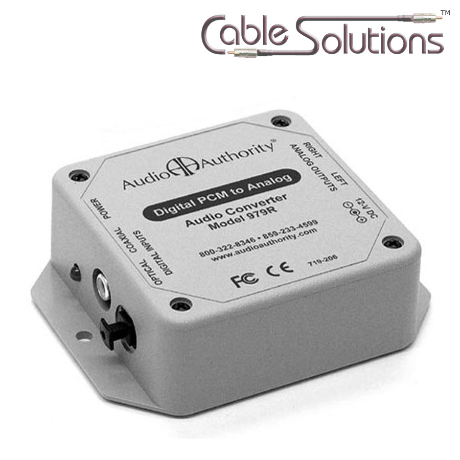 Audio Authority 979R Digital Audio (PCM) to Analog Audio Converter