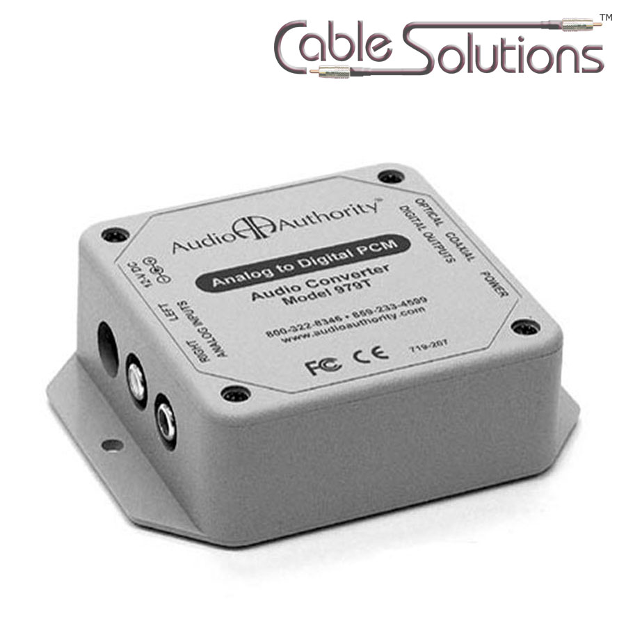Audio Authority 979T Analog Audio to Digital Audio (PCM) Converter