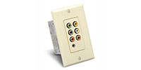 Audio Authority 9879 HDTV Wallplate/Receiver single-gang