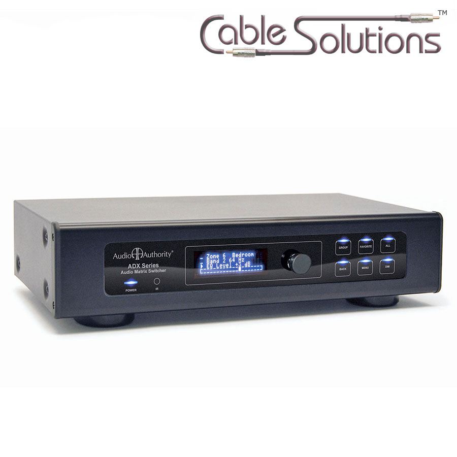 Audio Authority ADX0808 8x8 Audio Matrix Switcher