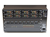 Audio Authority HLX-8C8D8A 8x8+8 Modular Matrix Distribution System, back panel