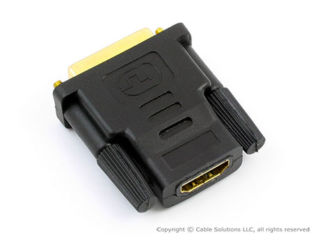 HDMI-female to DVI-male adapter ADA-HDMIF-2-DVIM