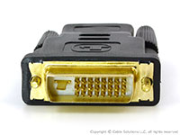 HDMI-female to DVI-male adapter ADA-HDMIF-2-DVIM - DVI end