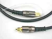 Cable Solutions TOS-Series TOSLink Optical Digital Audio Cable, connector and strain-relief