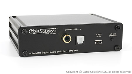 Cable Solutions Digital Audio Switch