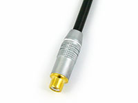 Cable Solutions YHG-1RCAF-2RCAM High-Grade "Y" Cable, 1-RCA-female end