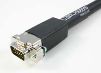 Canare V3-3C VGA / RCA-female Breakout Cable