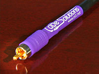 Cable Solutions "Signature Series 77" Spec Your Own RCA Interconnect Cable with purple heat-shrink