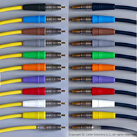 Canare LV-61S cable and boot colors