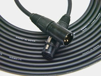 Canare L-4E6S Balanced Audio Stereo Interconnect Cable - integrated strain relief