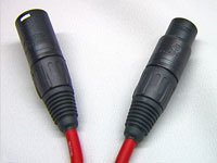 Canare L-4E6S Balanced Audio Stereo Interconnect Cable - integrated strain relief