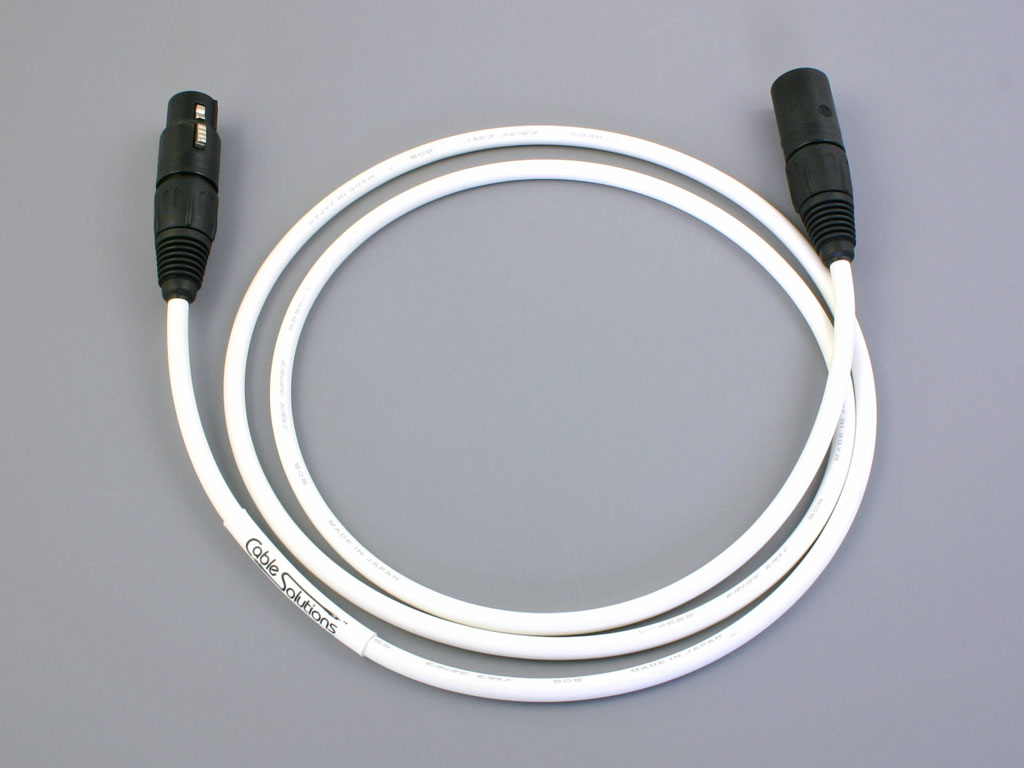WORLDS BEST CABLES 10ft Canare Star Quad XLR Cable - Amphenol Silver Connectors