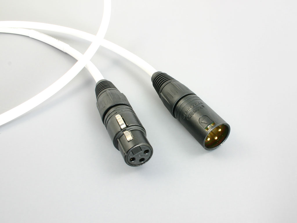 Red Canare L-4E6S Balanced XLR Audio Interconnect Cable 3m