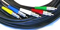 Canare LV-61S Discrete RGBHV Cable Set