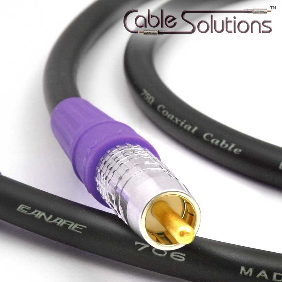 Canare LV77S Precision Coaxial Digital Audio Interconnect Cable