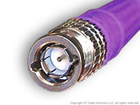 Canare's remakable "True 75 Ohm" BNC Connector